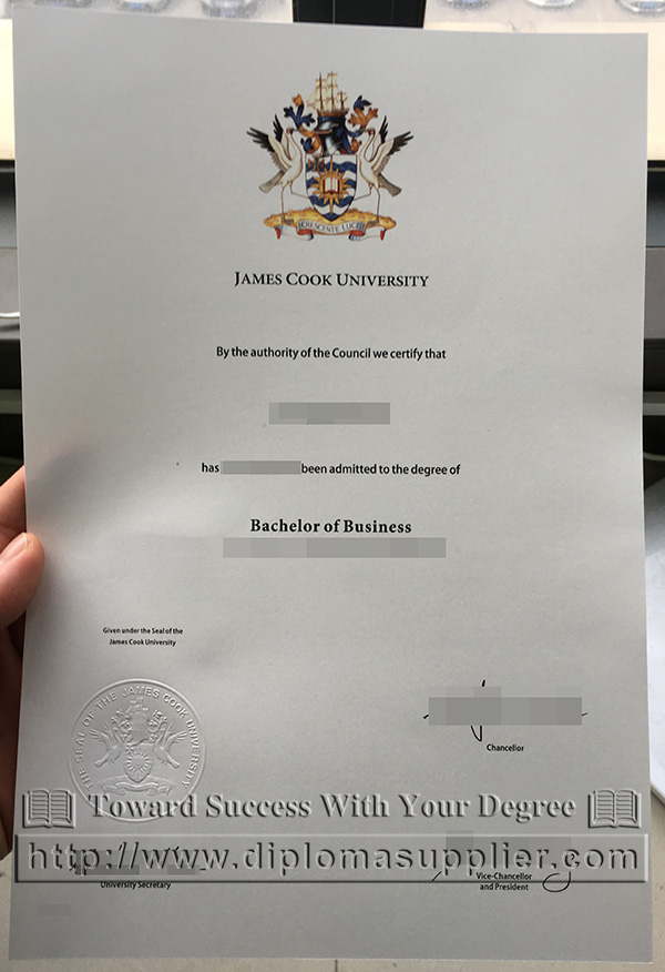 want to buy fake James Cook University/JCU degree certificate