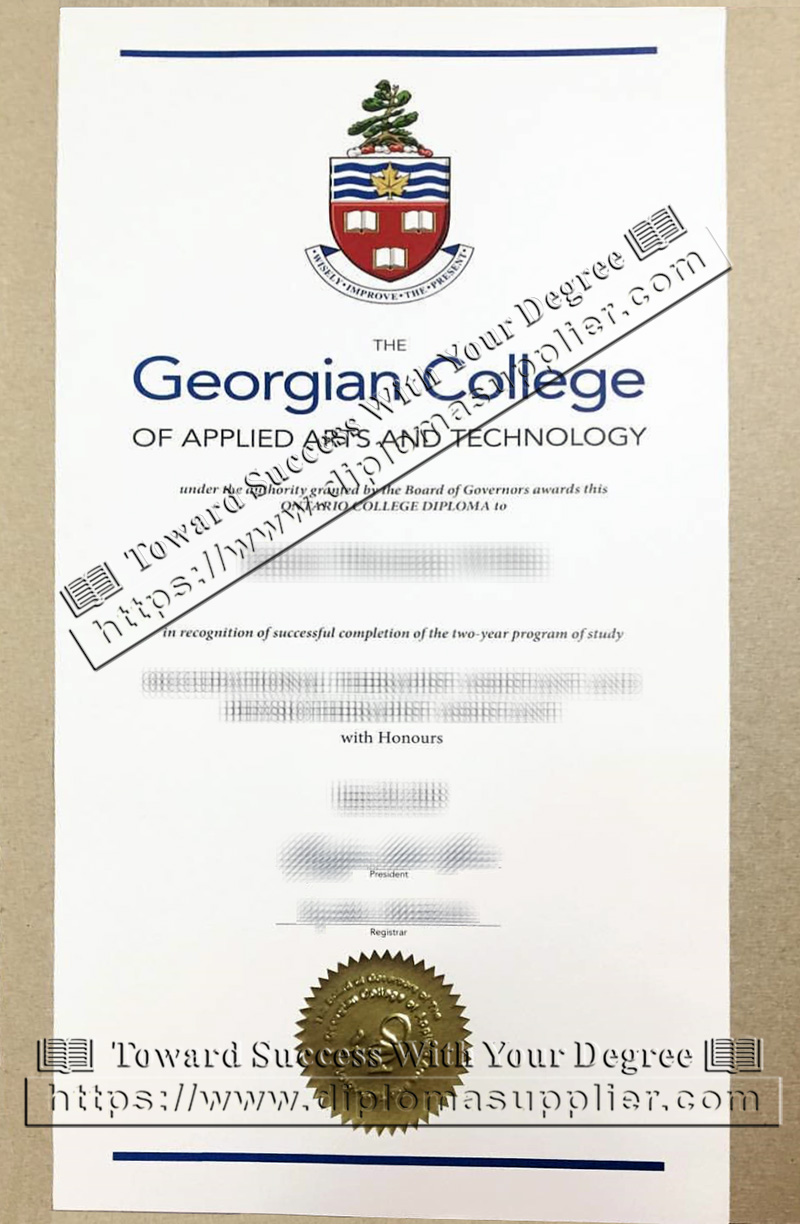 Where To Buy Georgian College Fake Diploma?
