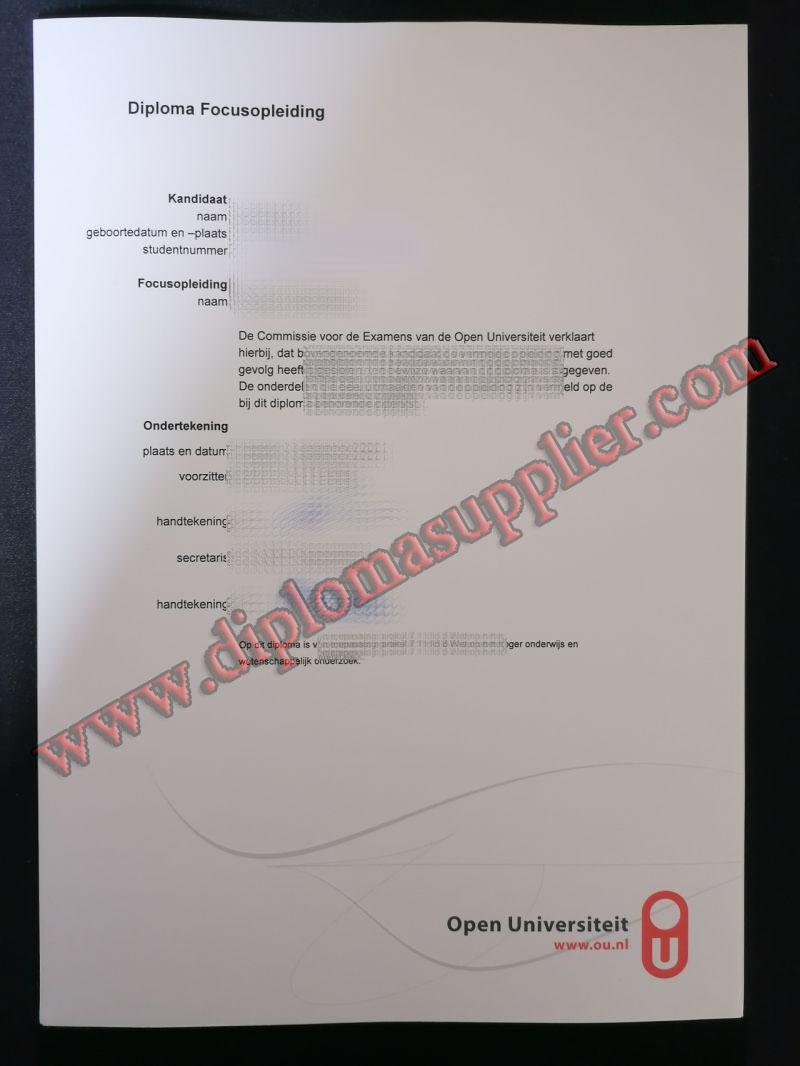 How Safety to Buy Open Universiteit Fake Degree Certificate?