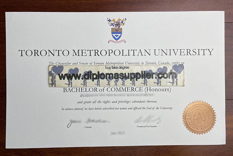 Toronto Metropolitan University diploma, Toronto Metropolitan University fake degree, Toronto Metropolitan University certificate