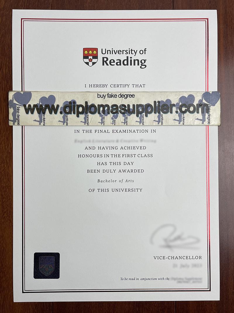 University of Reading fake diploma, University of Reading fake degree, University of Reading certificate