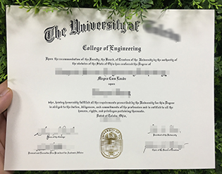 The University of Toledo fake diplom