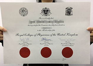 the doctor's MRCP certificate
