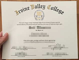Irvine Valley College fake degree sa