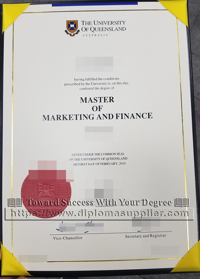 Buy University of Queensland Fake Diploma in UK