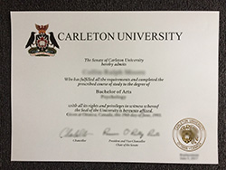 How to Obtain Fake Carleton Universi
