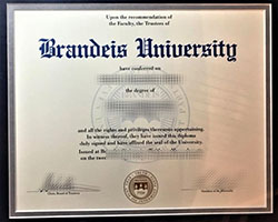 How to Buy Brandeis University Fake 