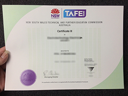 How to Buy New South Wales TAFE Fake