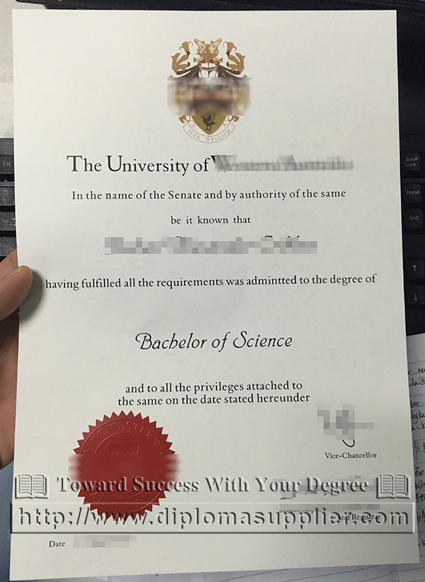 University of Western Australia degree, UWA degree, UWA diploma, UWA certificate