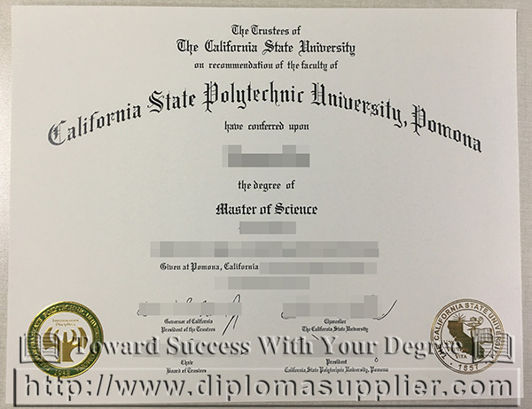 Cal Poly Pomona degree, buy California State Polytechnic University, Pomona diploma