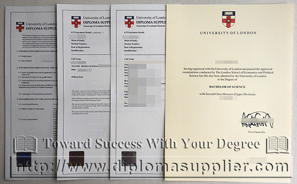 Buy University of London fake degree with transcript online