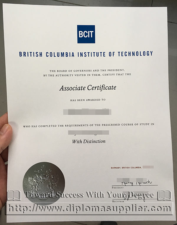 BCIT degree
