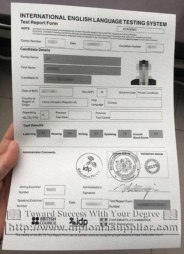 IELTS transcript