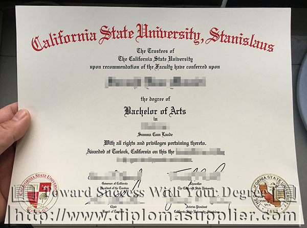 How to obtain CSU Stanislaus fake degree