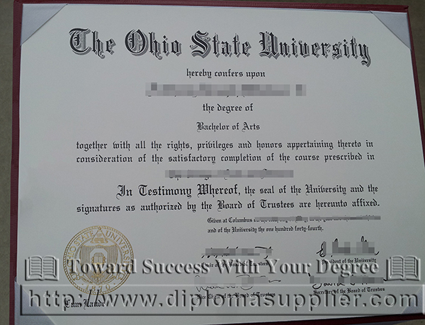 where can I buy the Ohio State University fake degree