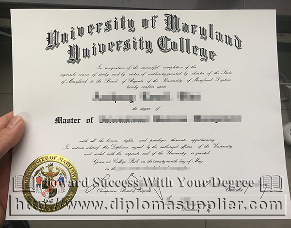 University of Maryland University College fake diploma for sale