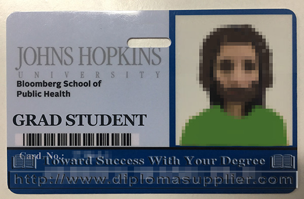 Customize Johns Hopkins University student ID card, JHU Faculty badge card
