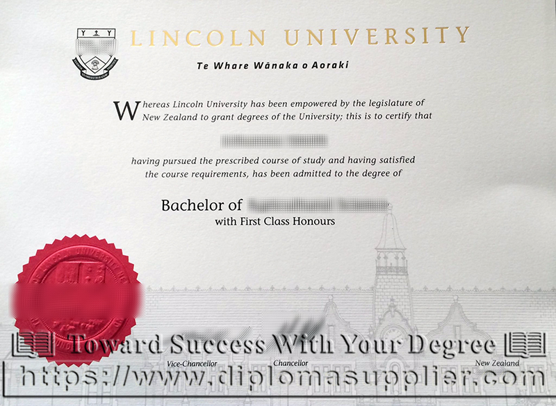 Lincoln University degree, Lincoln University diploma, New Zealand fake degree