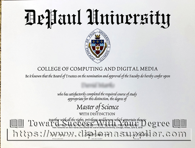 DePaul University degree, DePaul University diploma, DPU degree