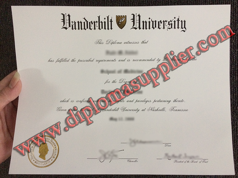 Vanderbilt University fake diploma, fake Vanderbilt University degree, buy fake certificate