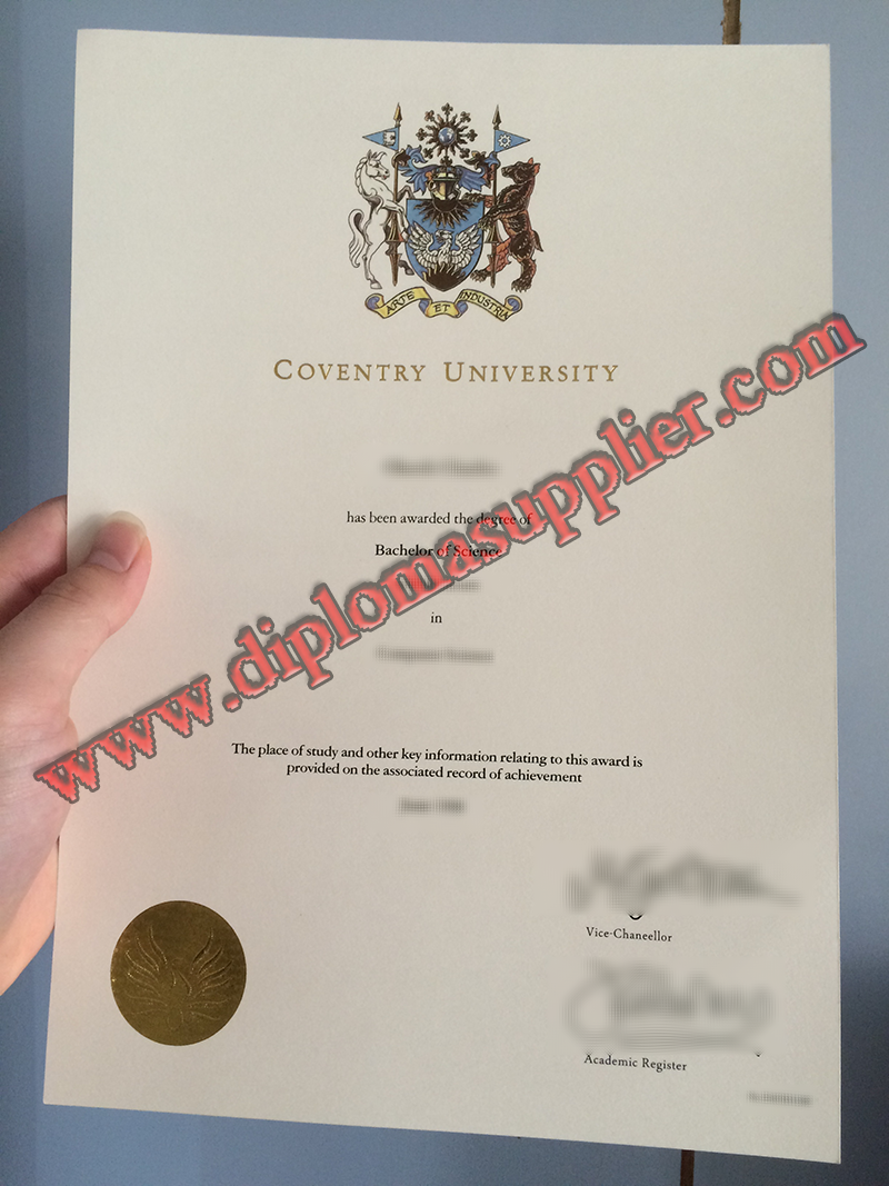 How Fast to Buy Fake Coventry University Diploma Certificate
