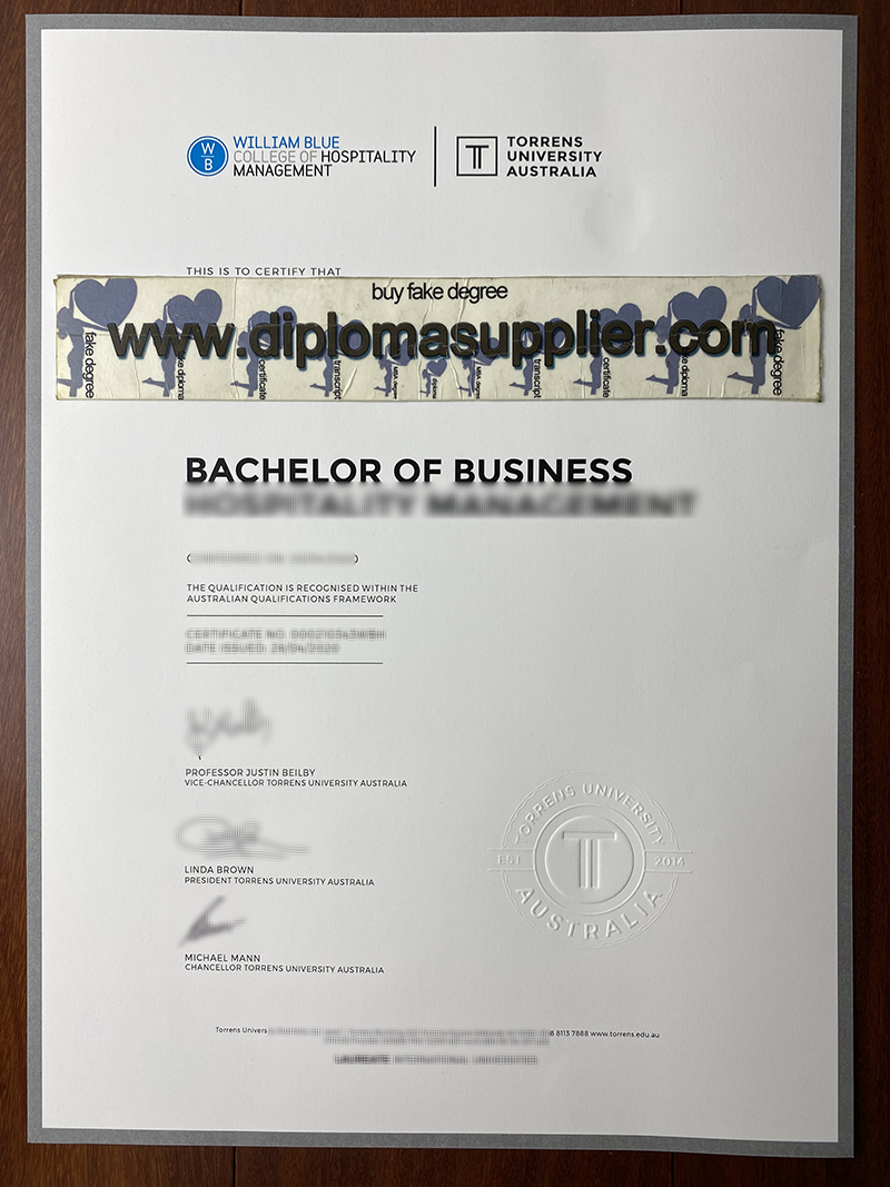 fake Torrens University diploma, fake Torrens University degree, buy fake certificate