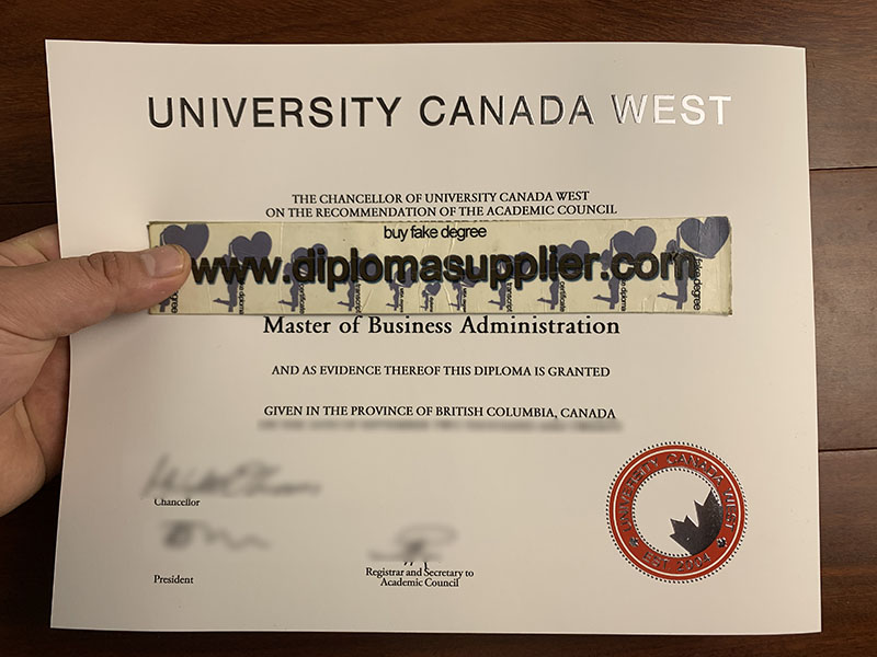 Key to Success: Buy Fake University Canada West Diploma