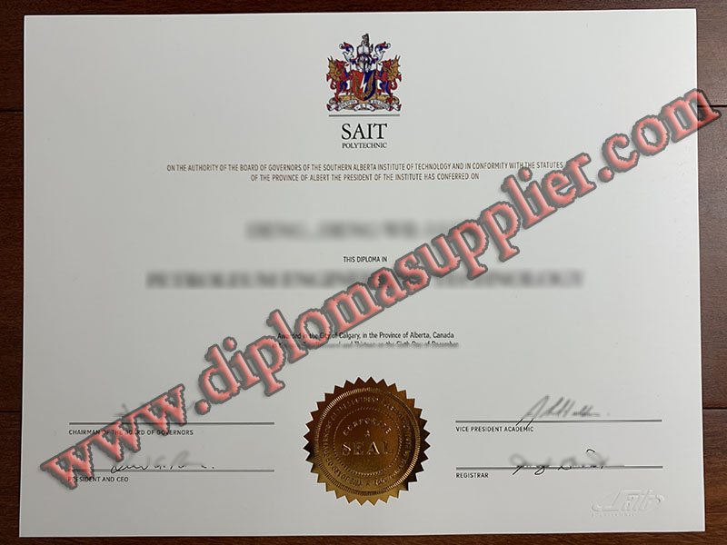How to Order Fake SAIT Polytechnic Diploma Certificate?