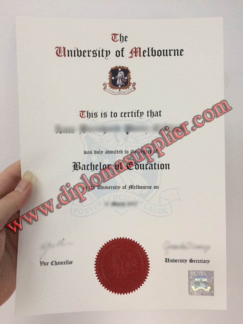 Where to Get A Fake University of Melbourne Diploma?