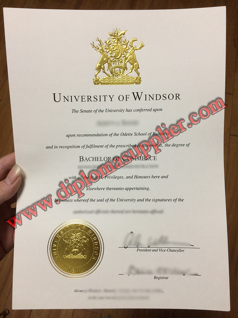 Buy Fake University of Windsor Diploma Online, Canada Fake Degree