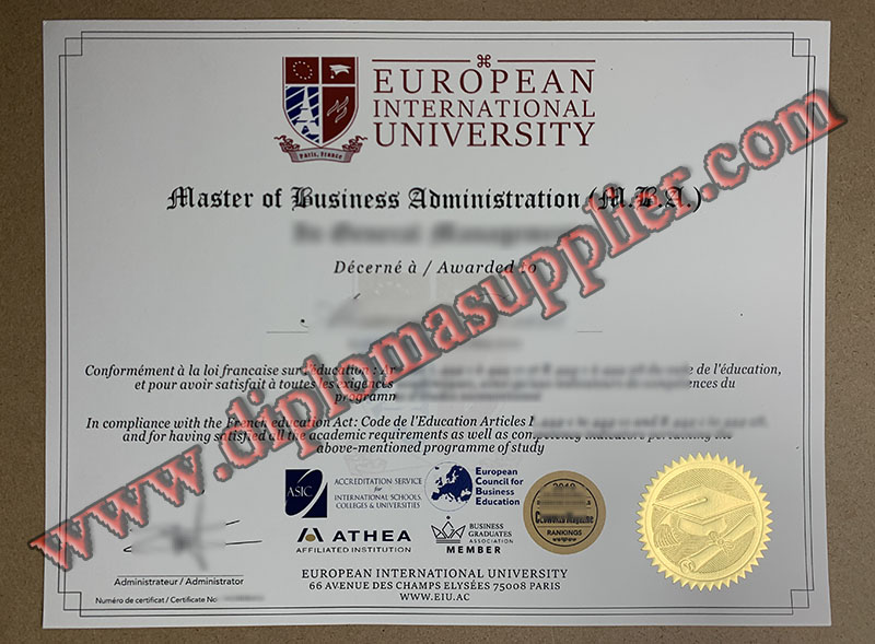 How to Buy Fake European International University Diploma