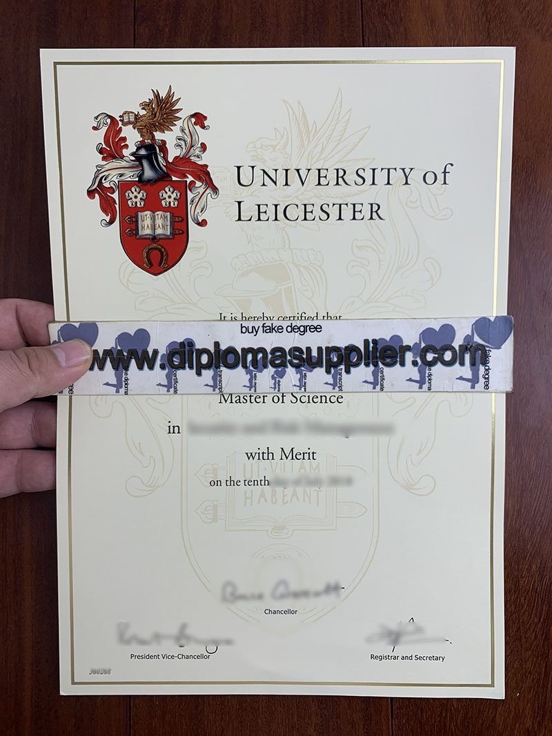 Where to Get a Fake University of Leicester Diploma