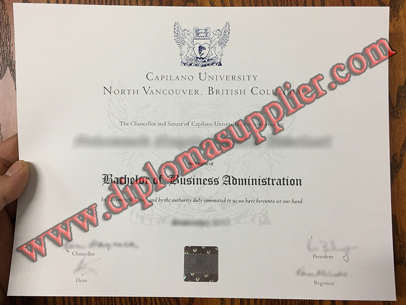 How Fast to Buy Fake Capilano University Diploma Certificate