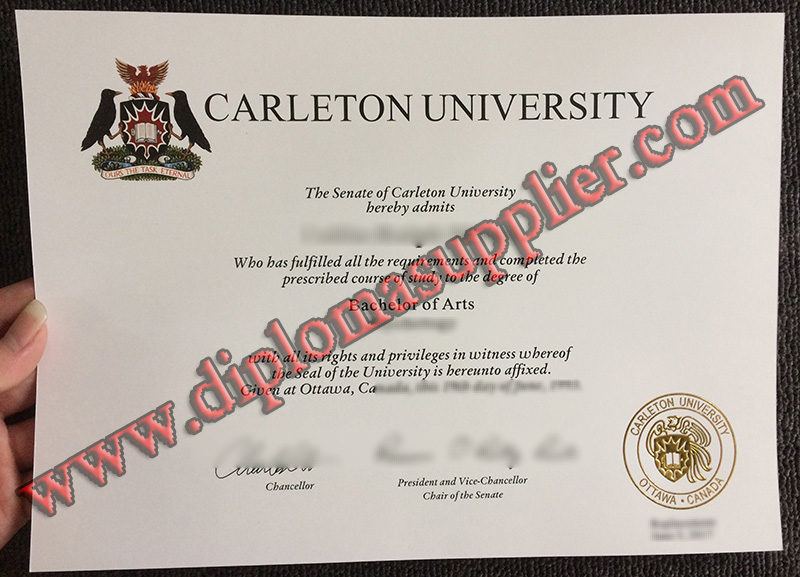 How to Obtain Fake Carleton University Diploma Certificate