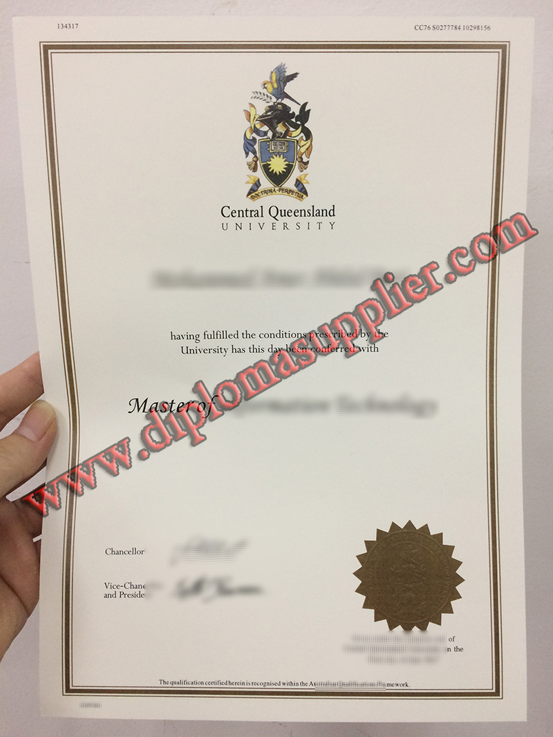 How Safety to Buy Central Queensland University Fake Diploma