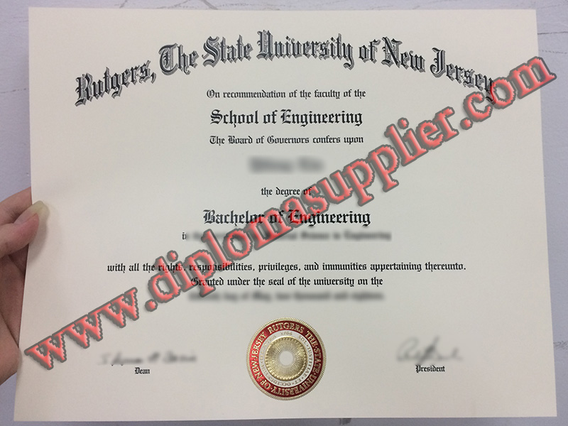 fake Rutgers University diploma, Rutgers University fake degree