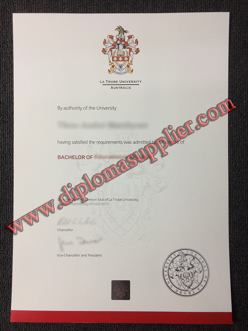 fake La Trobe University diploma, La Trobe University fake degree, buy fake certificate