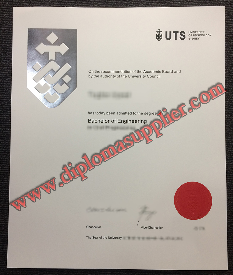 Fake University of Technology Sydney Diploma For Sale, Fake UTS Degree