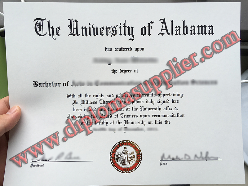 fake University of Alabama diploma, University of Alabama fake degree, buy fake certificate