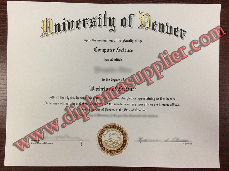 fake University of Denver diploma, University of Denver fake degree, fake University of Denver certificate