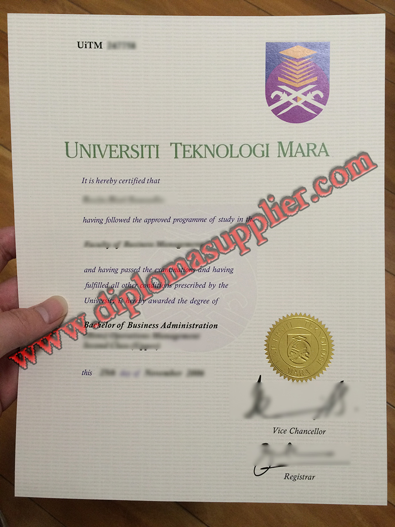 Can I Get a Universiti Teknologi MARA Fake Diploma