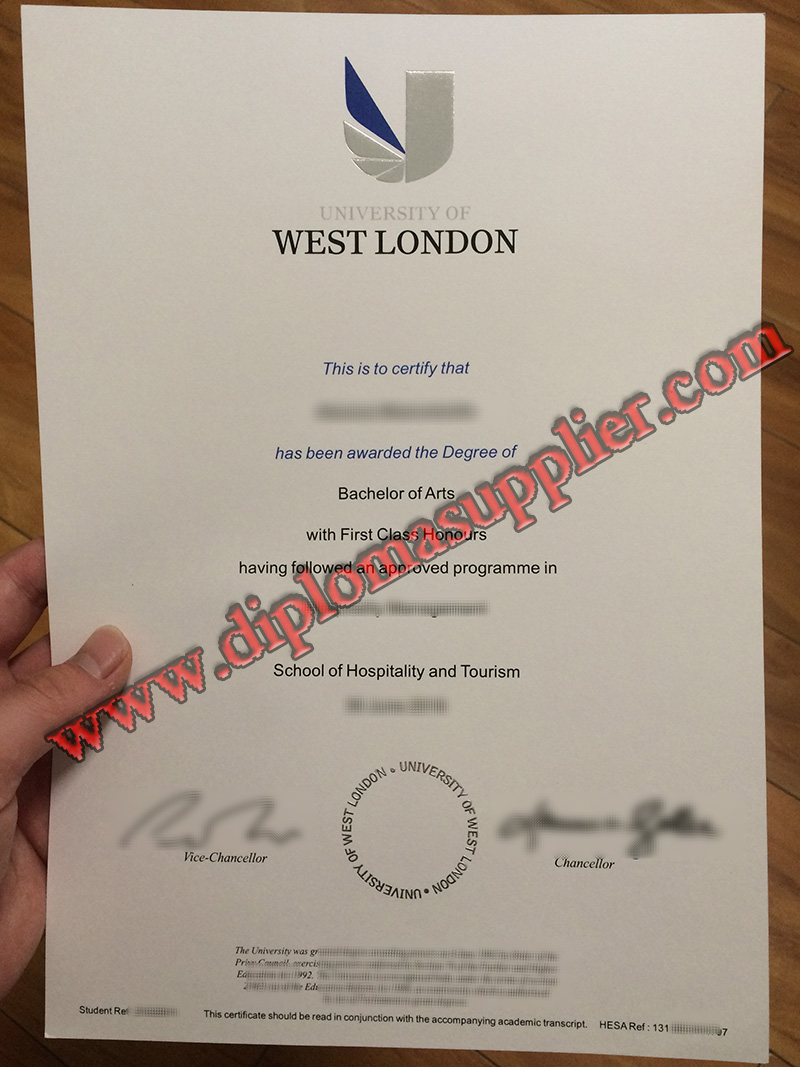 Where to Buy Fake University of West London Diploma Online