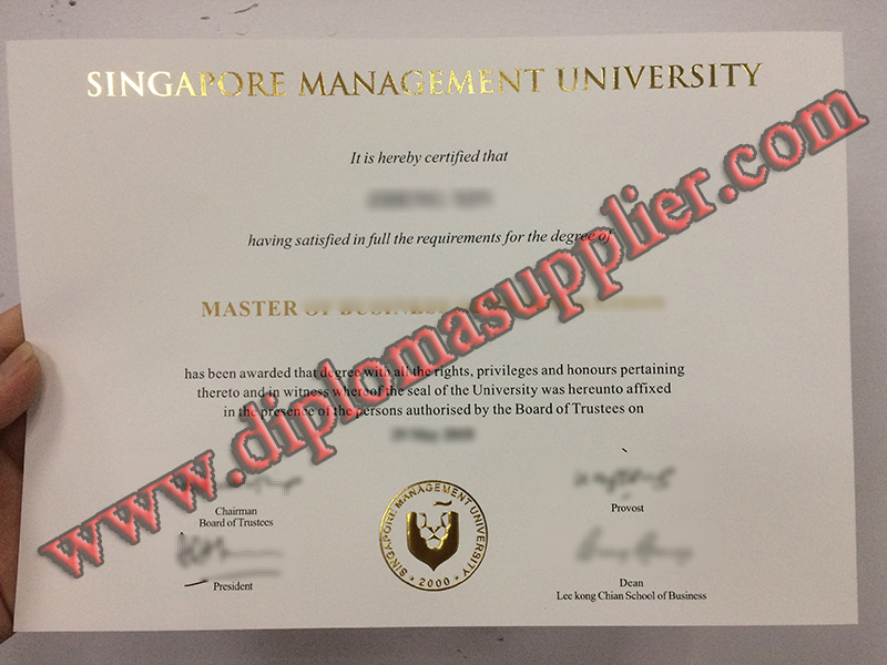 How to Buy Singapore Management University (SMU) Fake Diploma