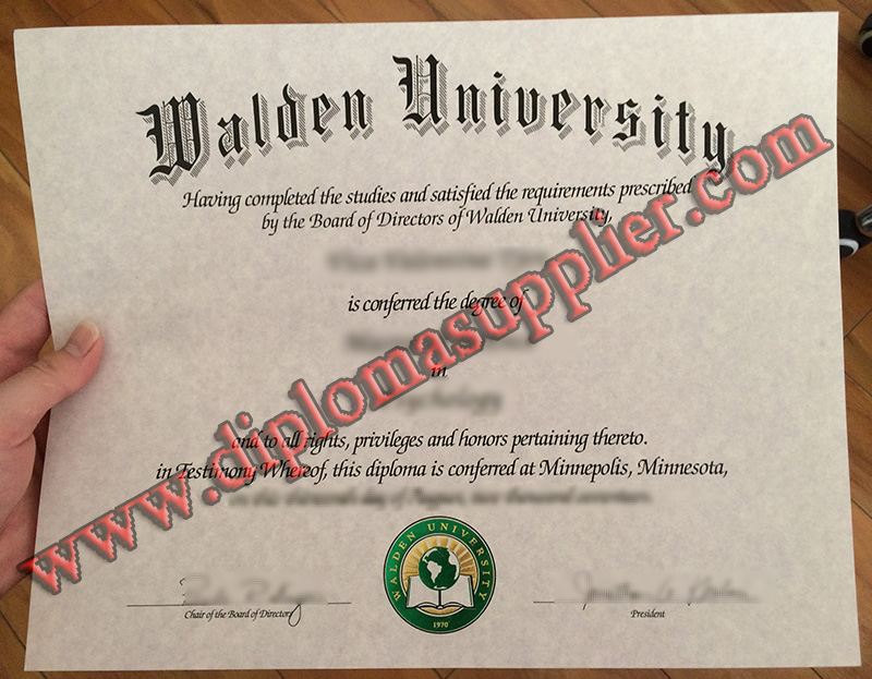 Walden University fake diploma, Walden University fake degree, Walden University fake certificate