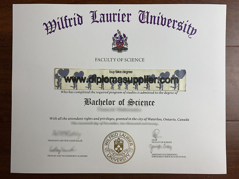 Where Safety to Buy Wilfrid Laurier University Fake Diploma