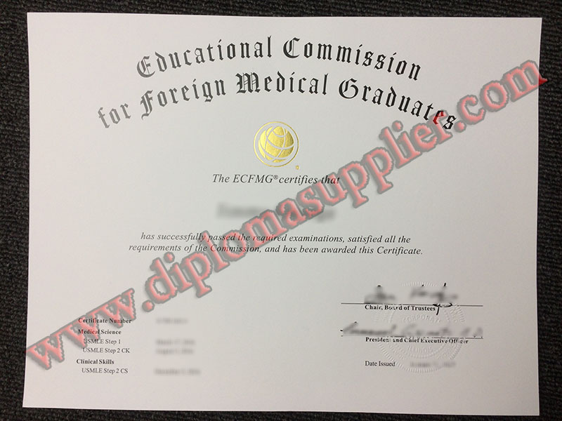 fake ECFMG certificate, ECFMG fake diploma, buy fake degree online
