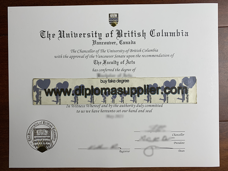 The Key To Success: Buy University of British Columbia Fake Diploma
