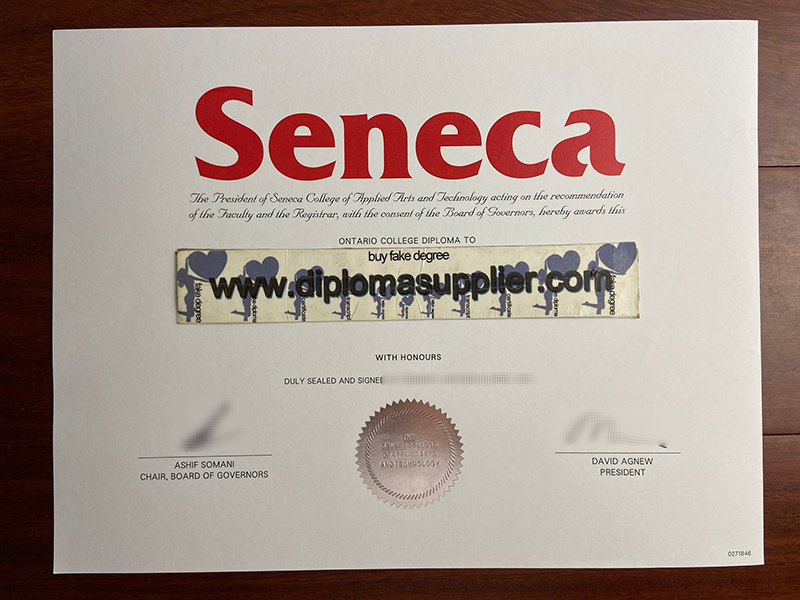 How to Get a Seneca College Fake Diploma? Fake Degree