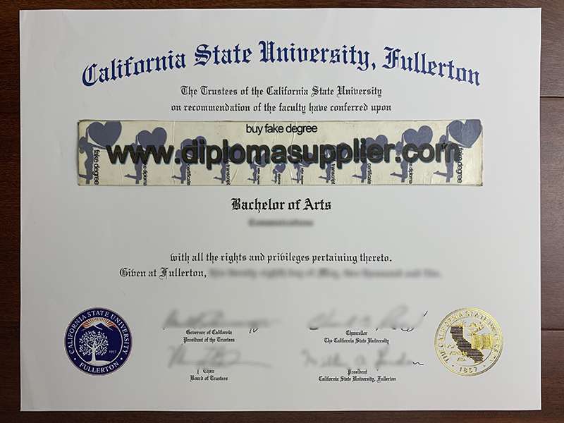 How to Buy California State University Fullerton Fake Diploma Buy