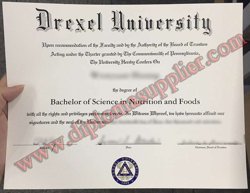How to Create Drexel University Fake Degree Certificate?